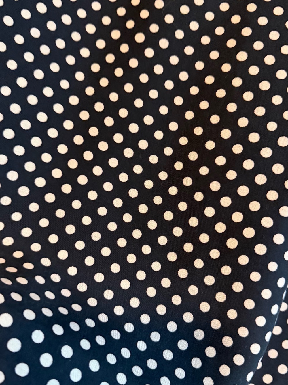 Vintage 90’s 100% Silk Pursuits Polka Dot Button Down - Picture 6 of 11